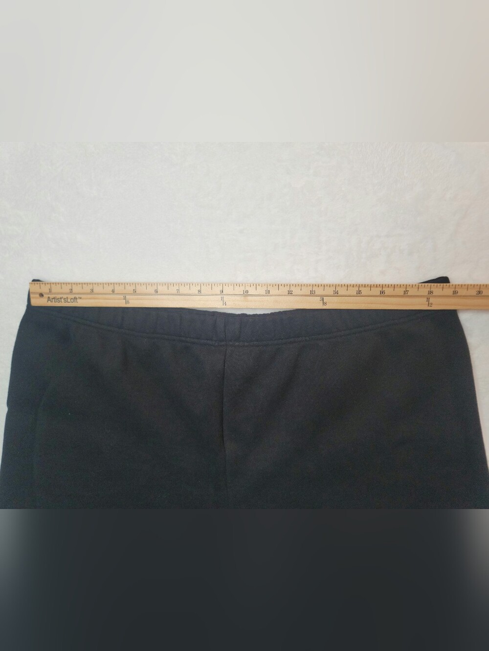 Aritzia Tna Cozy Sweatfleece Perfect Hi-rise Mini Short Black Sz 2XL Women's - Picture 8 of 16
